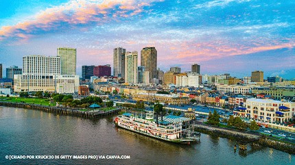 onde fica nova orleans