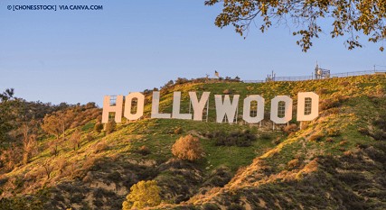 Foto de Letreiro De Hollywood e mais fotos de stock de Placa de