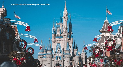 disneyland natal na califórnia