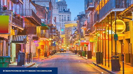 French Quarter nos Estados Unidos