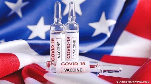 Vacina Covid para entrar nos EUA