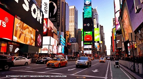 Foto na Times Square