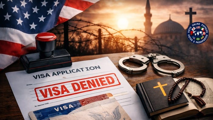 Restrições de visto Americano Restrições de visto Americano