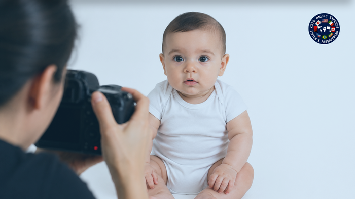 foto bebe visto americano